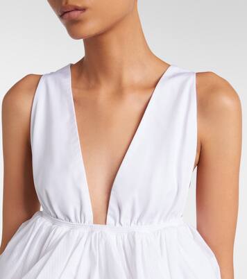 Peplum cotton top | Alaïa