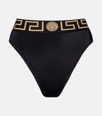 Culotte de bikini à logo | Versace