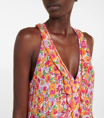 Robe Mae à fleurs | Poupette St Barth