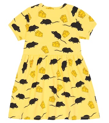 Robe imprimée en coton mélangé | Mini Rodini