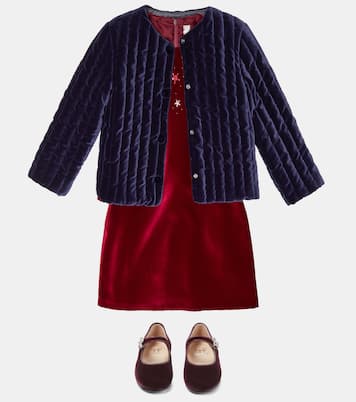 Quilted velvet jacket | Il Gufo