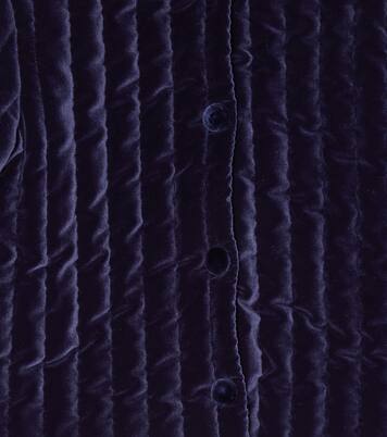 Quilted velvet jacket | Il Gufo