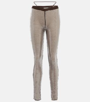 Leggings mit Pailletten | Nensi Dojaka