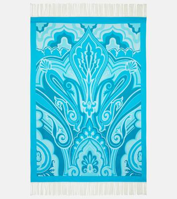 Paisley cotton blanket | Etro