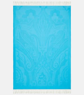 Paisley cotton blanket | Etro