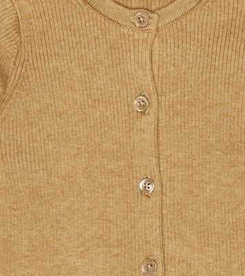 Baby Carina cotton and cashmere cardigan | Bonpoint