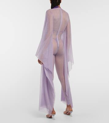 Chiffon jumpsuit | LaQuan Smith