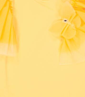 Tulle cotton T-shirt | Monnalisa