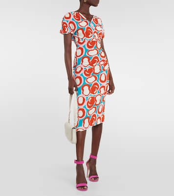Robe midi Havana imprimée | Diane von Furstenberg