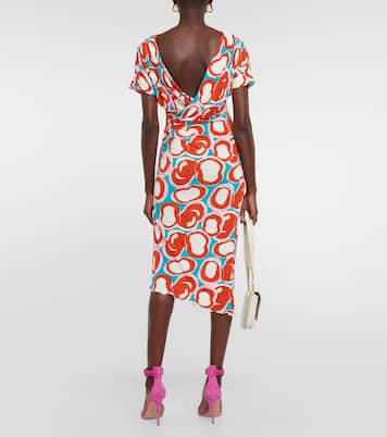 Robe midi Havana imprimée | Diane von Furstenberg