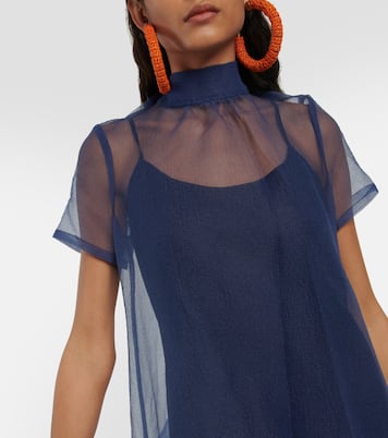 Robe Calluna aus Organza | Staud