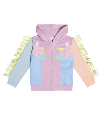 Printed cotton hoodie | Stella McCartney Kids