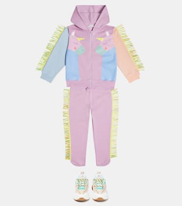 Printed cotton hoodie | Stella McCartney Kids