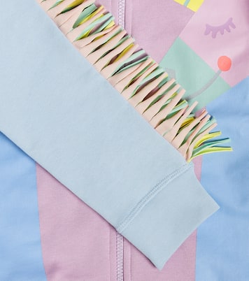 Printed cotton hoodie | Stella McCartney Kids