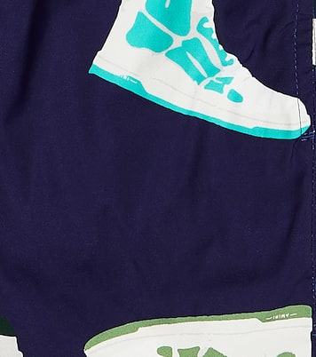 Skel Top printed swim trunks | Amiri Kids