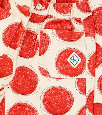 Red Dot cotton pants | Jellymallow