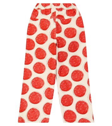 Red Dot cotton pants | Jellymallow