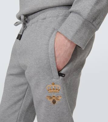 Pantalones deportivos de mezcla de algodón | Dolce&Gabbana