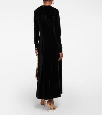 Velvet maxi dress | Polo Ralph Lauren