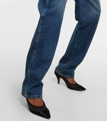 High-Rise Straight Jeans Albi | Khaite