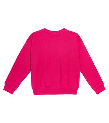 Logo embroidered cotton-blend sweater | Polo Ralph Lauren Kids