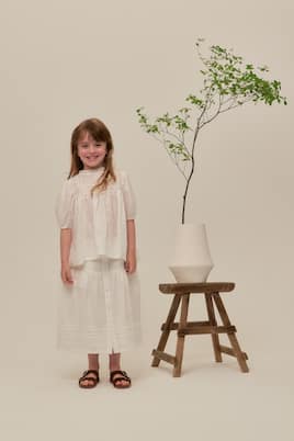 Monica ramie top | C'era Una Volta