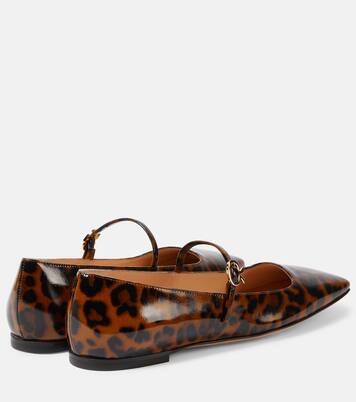 Christina patent leather Mary Jane flats | Gianvito Rossi
