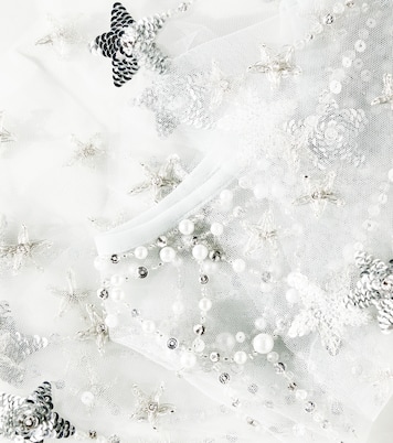 Cupid Star embellished tulle cape | Tutu Du Monde