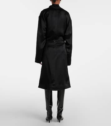 Midirock aus Satin | Toteme