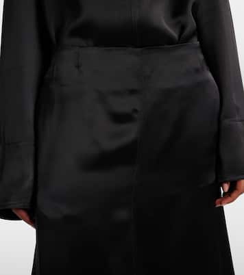 Midirock aus Satin | Toteme