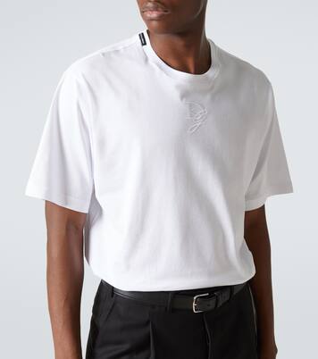 Camiseta DG de jersey de algodón | Dolce&Gabbana