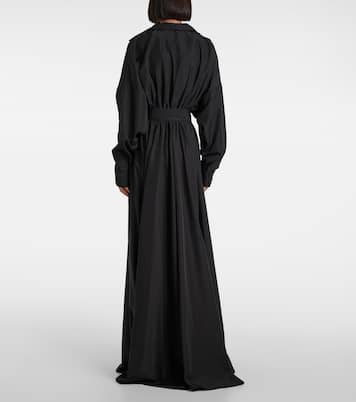 Belted oversized shirt dress | Norma Kamali