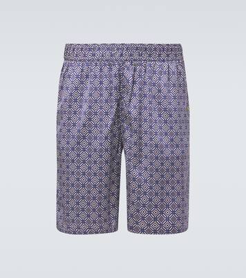 Bermudashorts Palma aus Seidengemisch | Frescobol Carioca