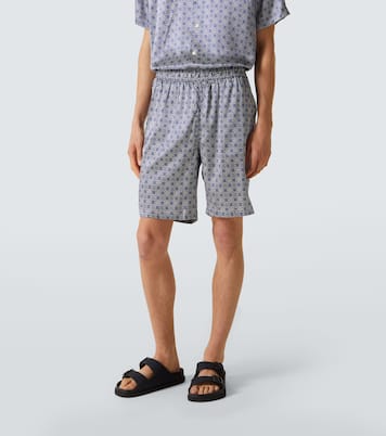 Bermudashorts Palma aus Seidengemisch | Frescobol Carioca