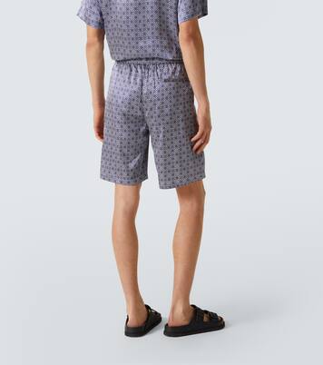 Bermudashorts Palma aus Seidengemisch | Frescobol Carioca