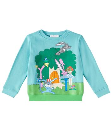 Printed cotton sweater | Stella McCartney Kids