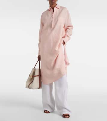 Robe chemise Lora en lin | Loro Piana