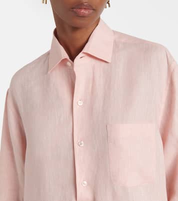 Robe chemise Lora en lin | Loro Piana
