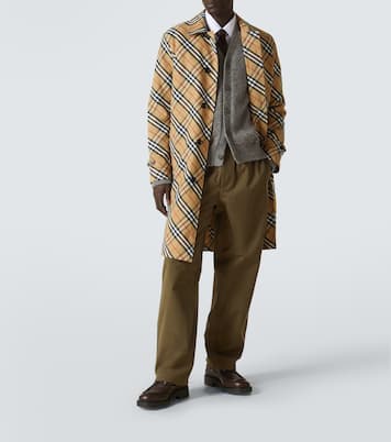 Cotton straight pants | Burberry