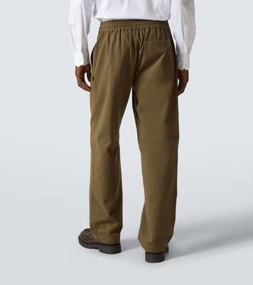 Cotton straight pants | Burberry