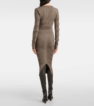 Bleistiftrock aus Jersey | Rick Owens