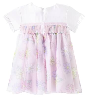 Baby floral tulle dress | Monnalisa