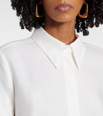 Besticktes Hemd Beauty aus Leinen | Dorothee Schumacher