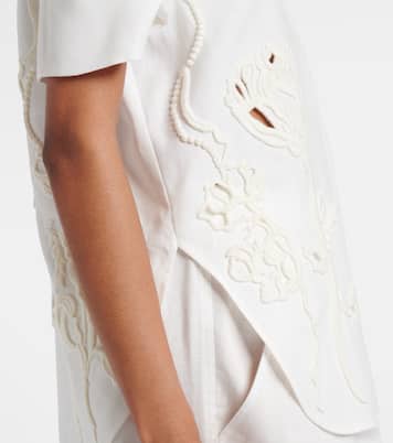 Besticktes Hemd Beauty aus Leinen | Dorothee Schumacher