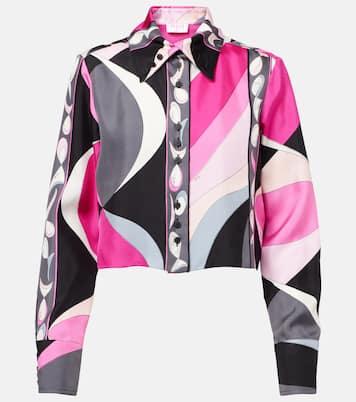 Camicia Pesci in twill di seta | Pucci