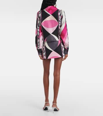 Camicia Pesci in twill di seta | Pucci