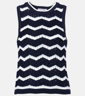 Top Jerrel aus einem Baumwollgemisch | Veronica Beard