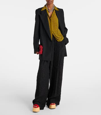 Wedge-Sandalen Mara aus Lackleder | Paris Texas