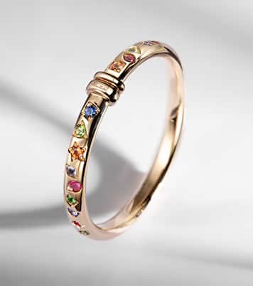 Bracciale Iconica in oro rosa 18kt con pietre preziose | Pomellato