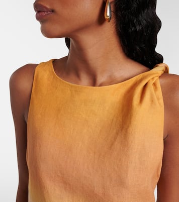 Robe Boa en lin | Staud